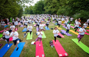 Celebrations of the International Day of Yoga 2023